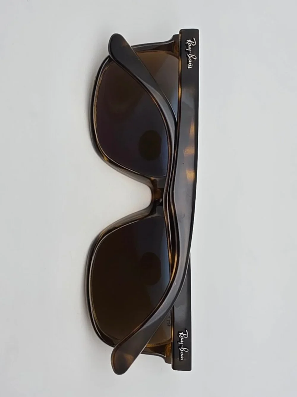 Ray-Ban RB4181 710/83 Havana Frame Polarized Brown Lens Sunglasses w/ Case Italy